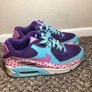 Nike | Shoes | Girls Air Max 9 Premium Gs Stars | Poshmark